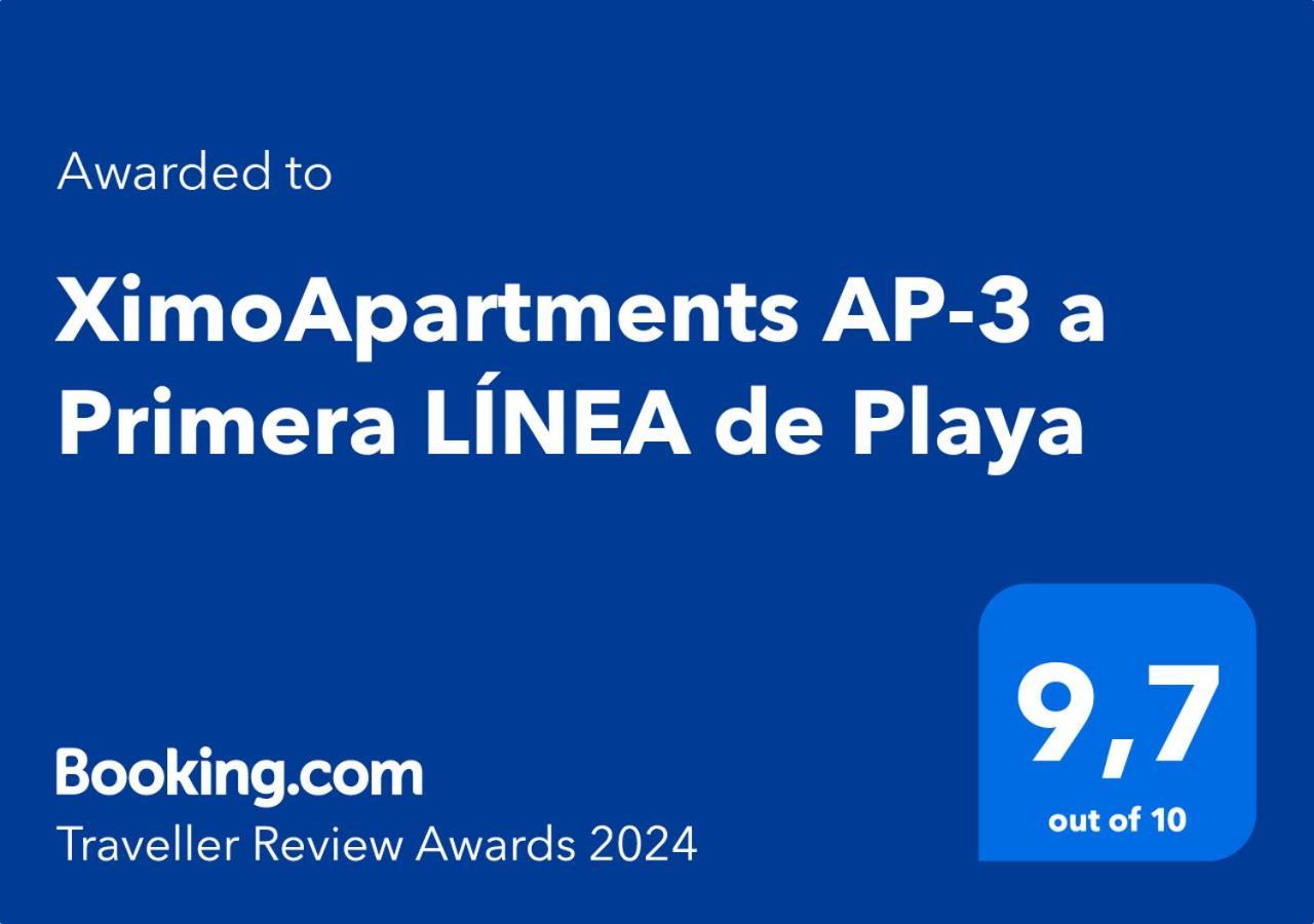 Ap-3 Ximoapartments A Primera Linea Playa & Chimenea Oliva Extérieur photo
